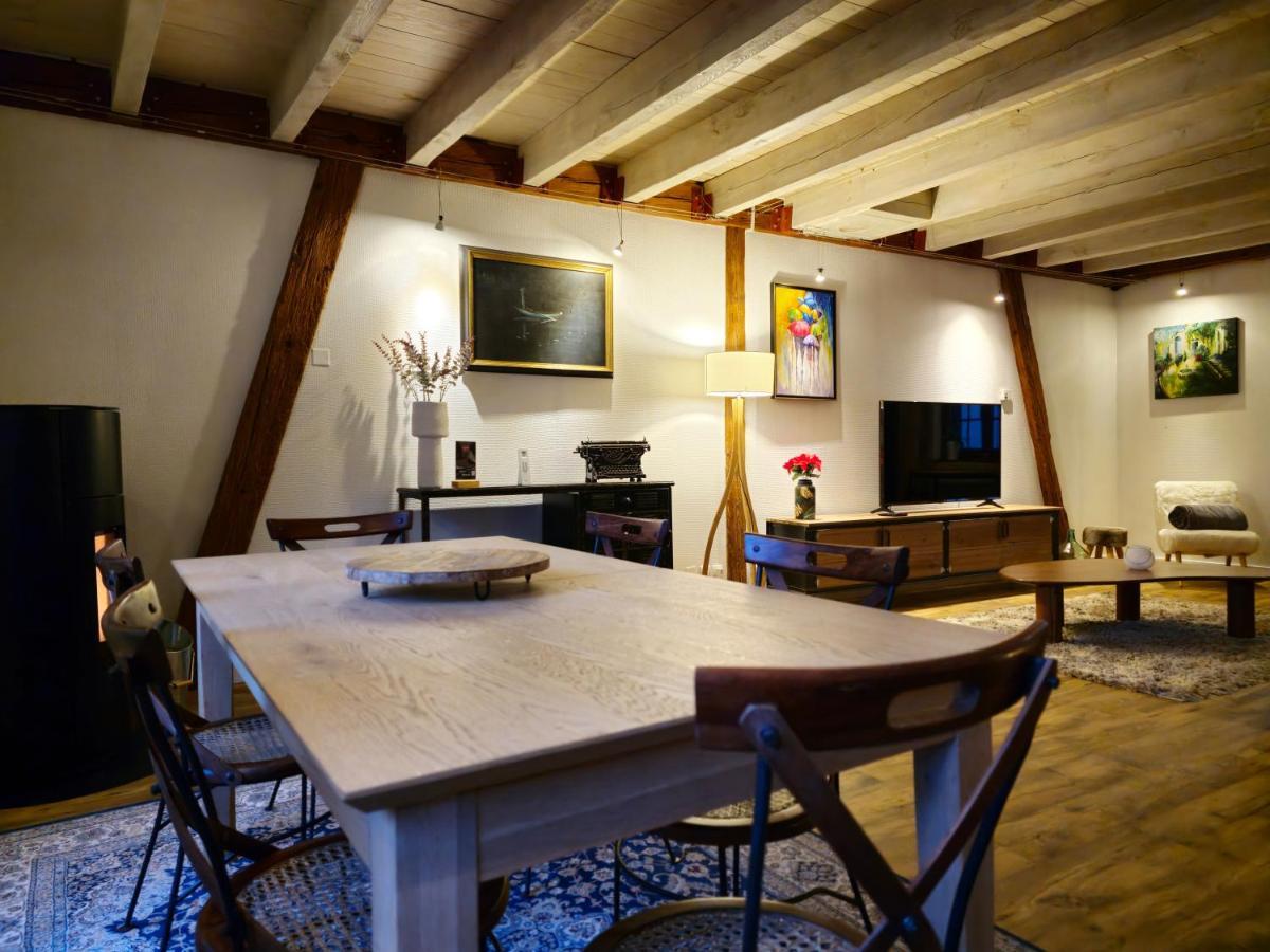 La Maison Rouge Au Coeur De La Ville. Riquewihr Esterno foto