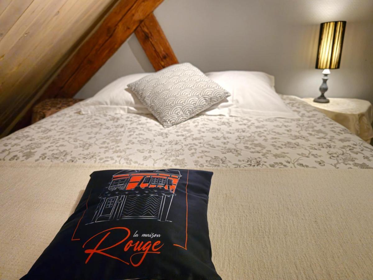 La Maison Rouge Au Coeur De La Ville. Riquewihr Esterno foto